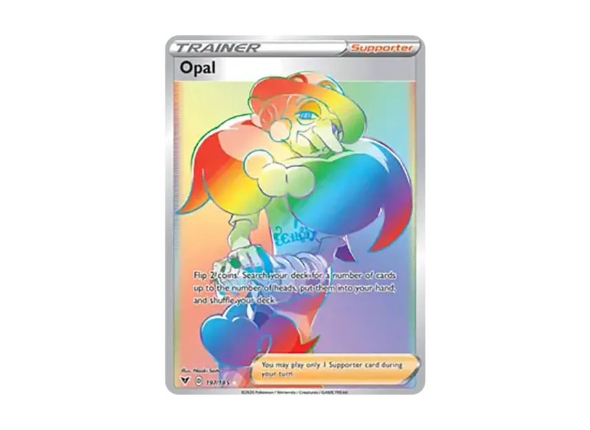 Opal RR [185-VIVID-VOLTAGE 197/185] (Sword & Shield "Vivid Voltage")