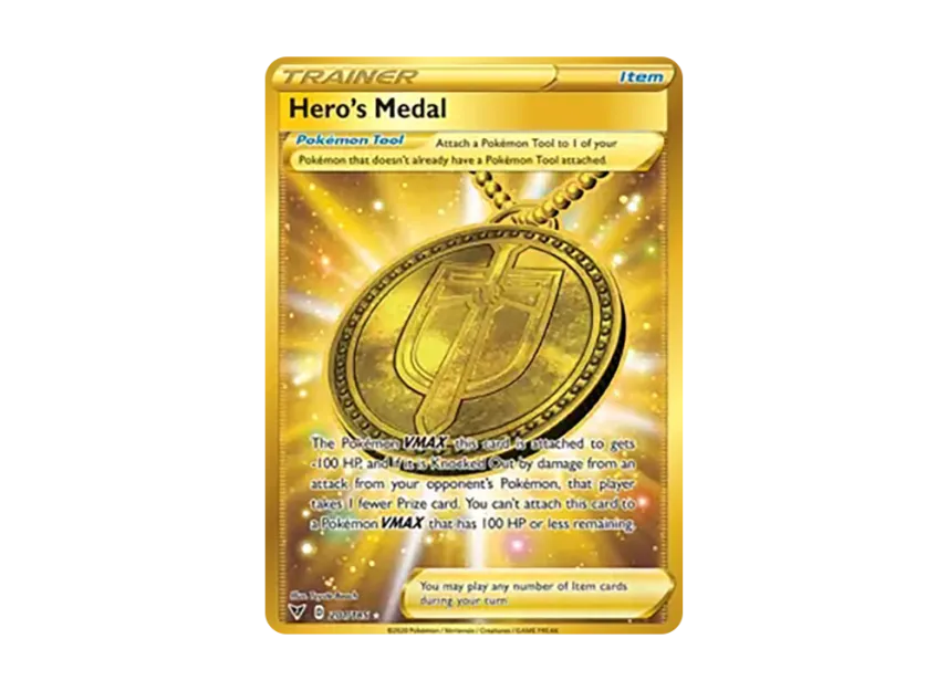 Hero's Medal HR [185-VIVID-VOLTAGE 201/185] (Sword & Shield "Vivid Voltage")