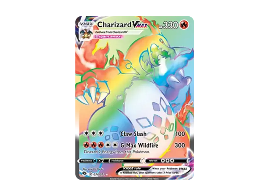 Charizard VMAX RR [073-CHAMPION-S-PATH 074/073] (Sword & Shield "Champion's Path")