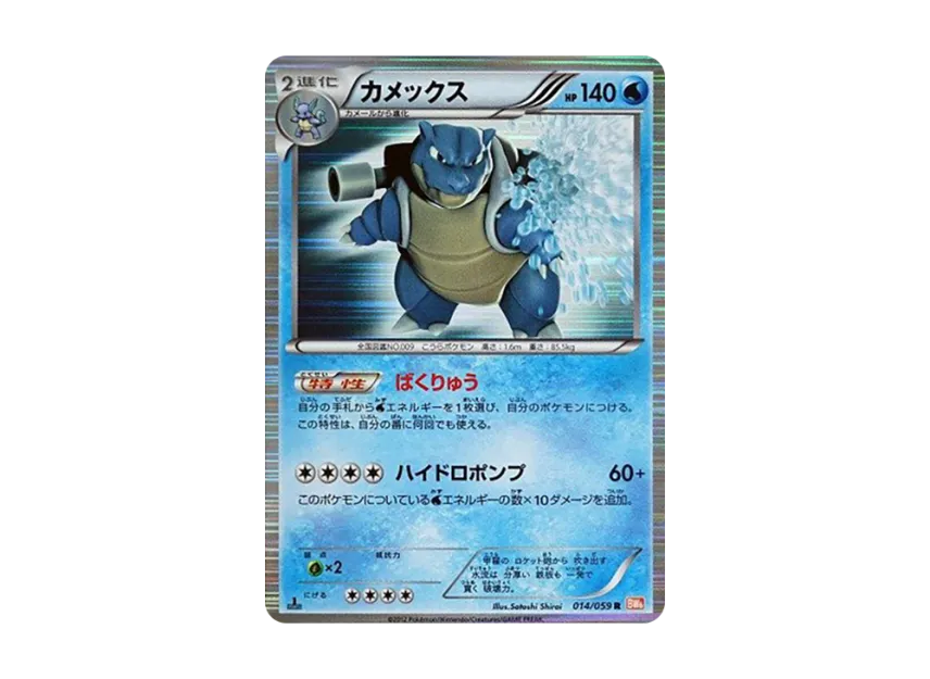 Blastoise R [BW6-COLD-FLARE 014/059] (Expansion Pack "Cold Flare")