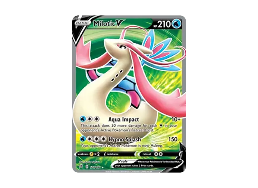 Milotic V UR [192-REBEL-CLASH 179/192] (Sword & Shield "Rebel Clash")