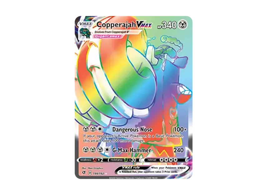 Copperajah VMAX RR [192-REBEL-CLASH 199/192] (Sword & Shield "Rebel Clash")