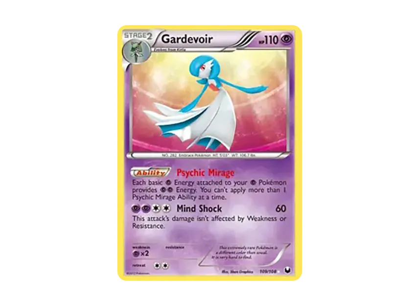 Gardevoir HR [108-DARK-EXPLORERS 109/108] (Black & White "Dark Explorers")