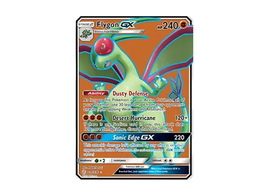 Flygon GX UR [236-COSMIC-ECLIPSE 218/236] (Sun & Moon "Cosmic Eclipse")