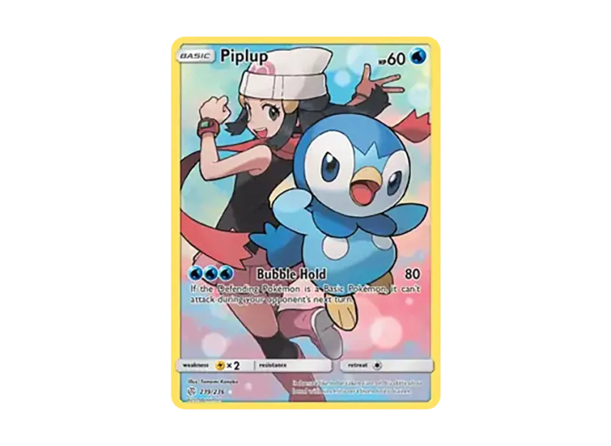 Piplup IR [236-COSMIC-ECLIPSE 239/236] (Sun & Moon "Cosmic Eclipse")