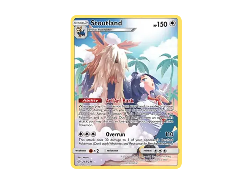Stoutland IR [236-COSMIC-ECLIPSE 248/236] (Sun & Moon "Cosmic Eclipse")