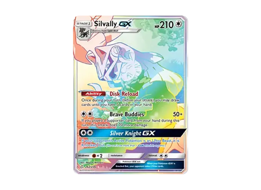 Silvally GX RR [236-COSMIC-ECLIPSE 262/236] (Sun & Moon "Cosmic Eclipse")