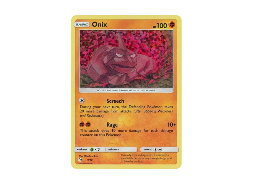 Onix : Holo [12-MCDONALD-S-COLLECTION-2019 9/12] (Sun & Moon "McDonald's Collection 2019")