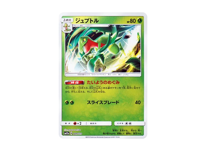 Grovyle : Mirror [SM12A 009/173] (High Class Pack "TAG TEAM GX Tag All Stars")