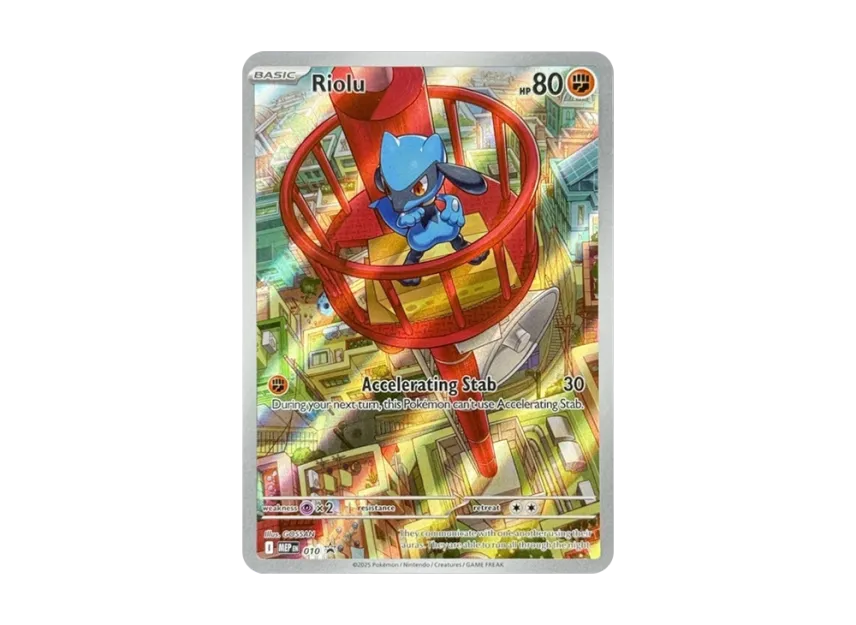 Riolu P [MEP 010] [EN] (Mega Evolution "Elite Trainer Box (Mega Lucario)")