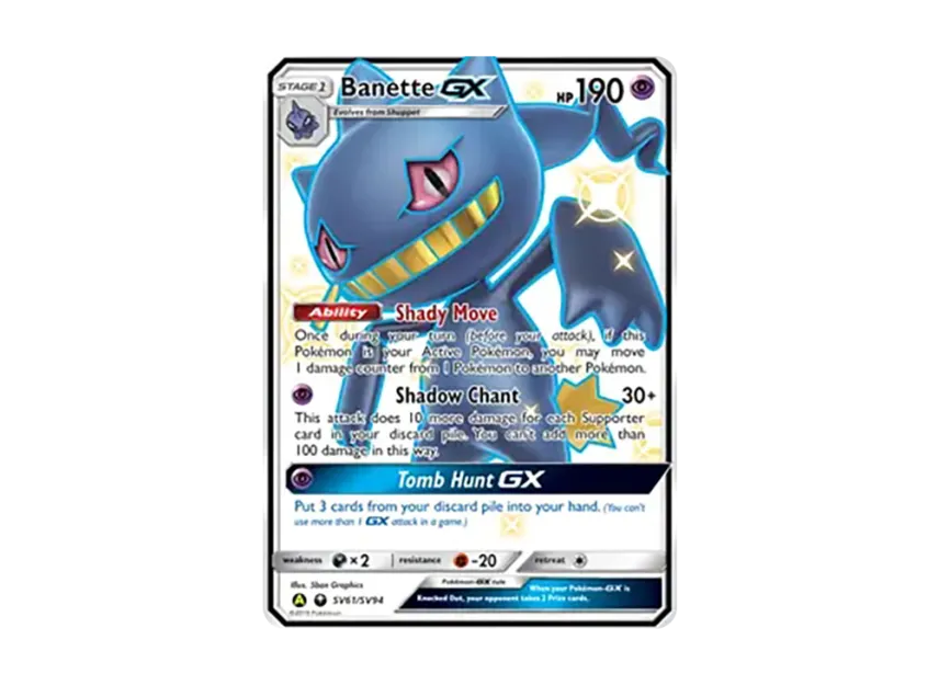 Banette GX SUR [SV61/SV94] (Sun & Moon "Hidden Fates")