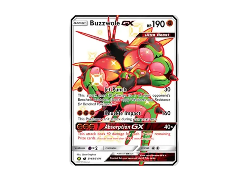 Buzzwole GX SUR [SV68/SV94] (Sun & Moon "Hidden Fates")