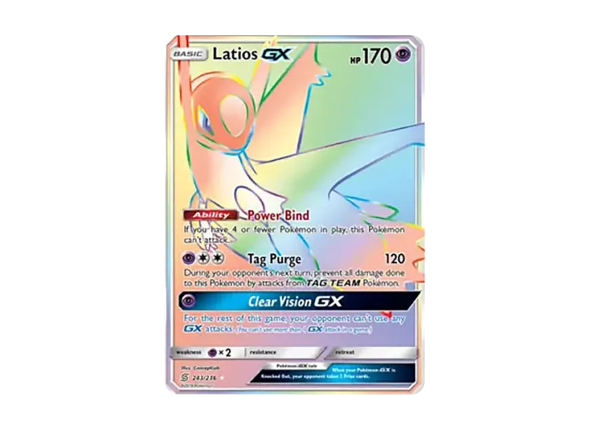 Latios GX RR [236-UNIFIED-MINDS 243/236] (Sun & Moon "Unified Minds")