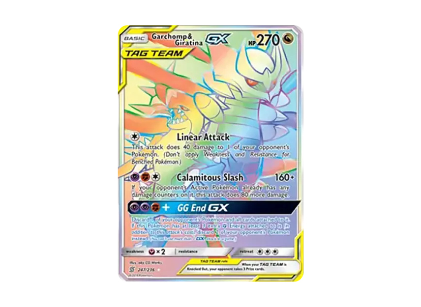 Garchomp & Giratina GX RR [236-UNIFIED-MINDS 247/236] (Sun & Moon "Unified Minds")