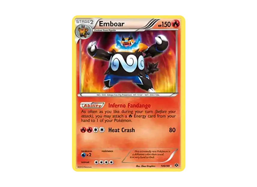 Emboar HR [99-NEXT-DESTINIES 100/99] (Black & White "Next Destinies")