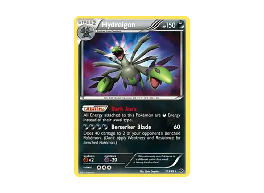 Hydreigon HR [99-NEXT-DESTINIES 103/99] (Black & White "Next Destinies")