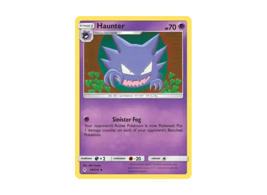 Haunter U [214-UNBROKEN-BONDS 69/214] [EN] (Sun & Moon "Unbroken Bonds")
