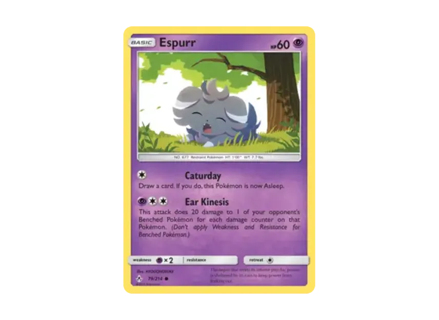 Espurr C [214-UNBROKEN-BONDS 79/214] [EN] (Sun & Moon "Unbroken Bonds")