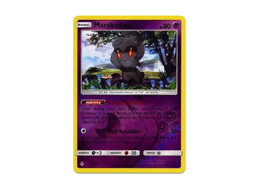 Marshadow R : Reverse Holo [214-UNBROKEN-BONDS 81/214] [EN] (Sun & Moon "Unbroken Bonds")