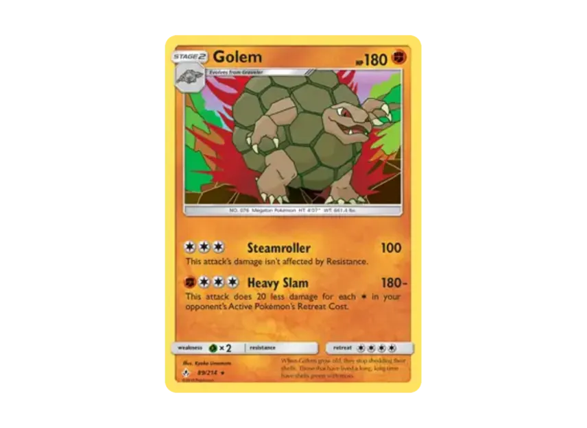 Golem R [214-UNBROKEN-BONDS 89/214] [EN] (Sun & Moon "Unbroken Bonds")
