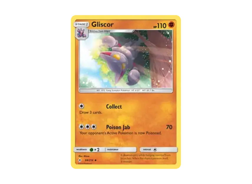 Gliscor U [214-UNBROKEN-BONDS 99/214] [EN] (Sun & Moon "Unbroken Bonds")