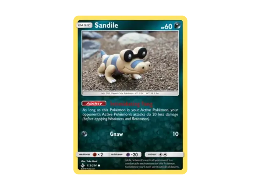 Sandile C [214-UNBROKEN-BONDS 113/214] [EN] (Sun & Moon "Unbroken Bonds")