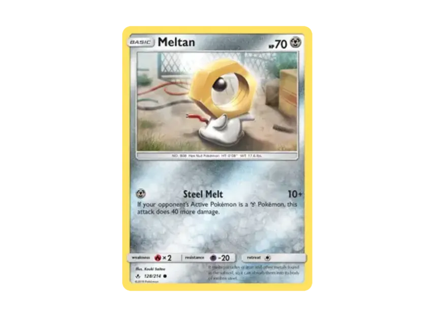 Meltan C [214-UNBROKEN-BONDS 128/214] [EN] (Sun & Moon "Unbroken Bonds")