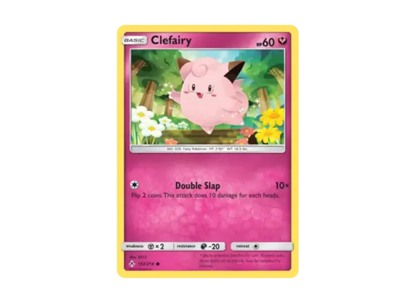 Clefairy C [214-UNBROKEN-BONDS 132/214] [EN] (Sun & Moon "Unbroken Bonds")