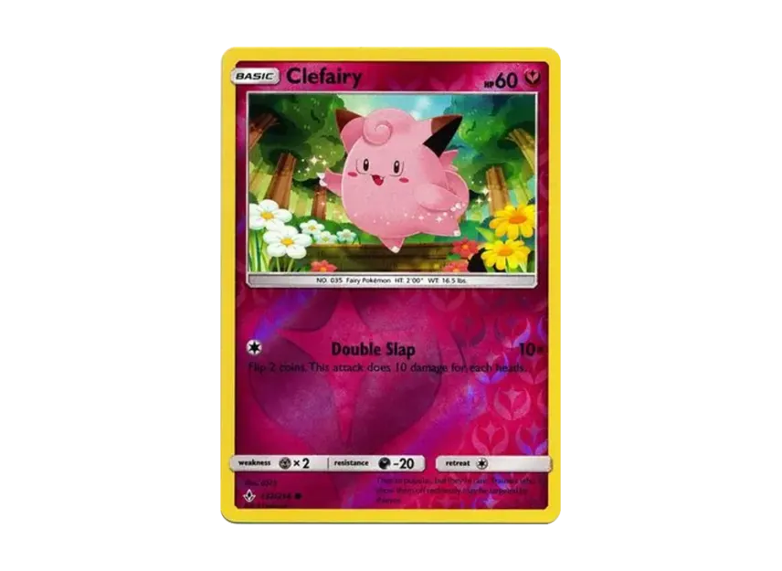 Clefairy C : Reverse Holo [214-UNBROKEN-BONDS 132/214] [EN] (Sun & Moon "Unbroken Bonds")