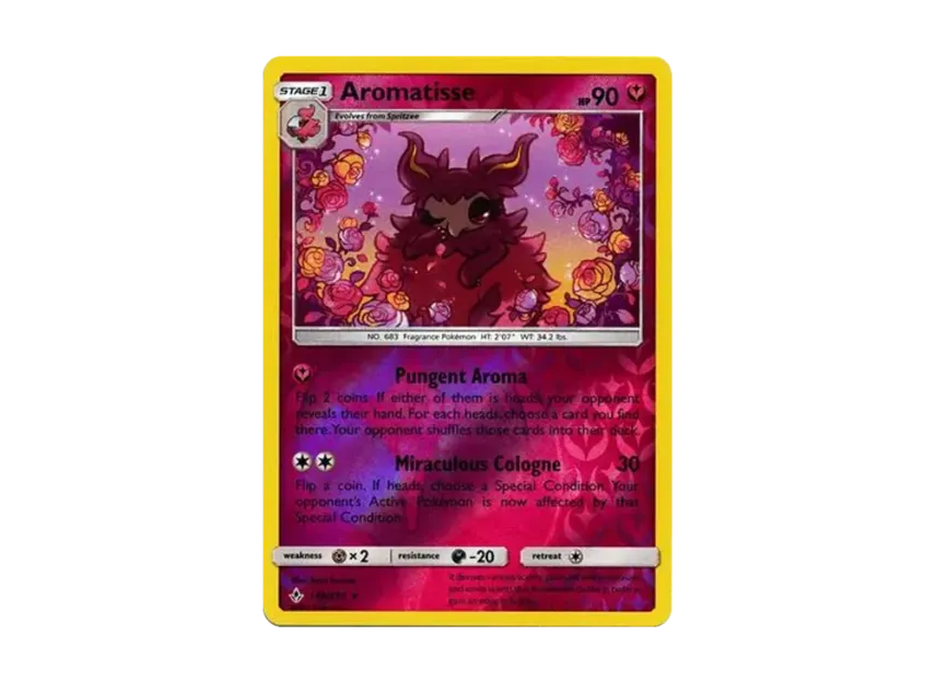 Aromatisse R : Reverse Holo [214-UNBROKEN-BONDS 142/214] [EN] (Sun & Moon "Unbroken Bonds")