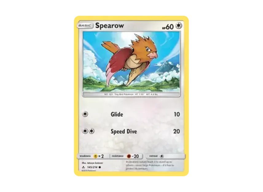 Spearow C [214-UNBROKEN-BONDS 145/214] [EN] (Sun & Moon "Unbroken Bonds")