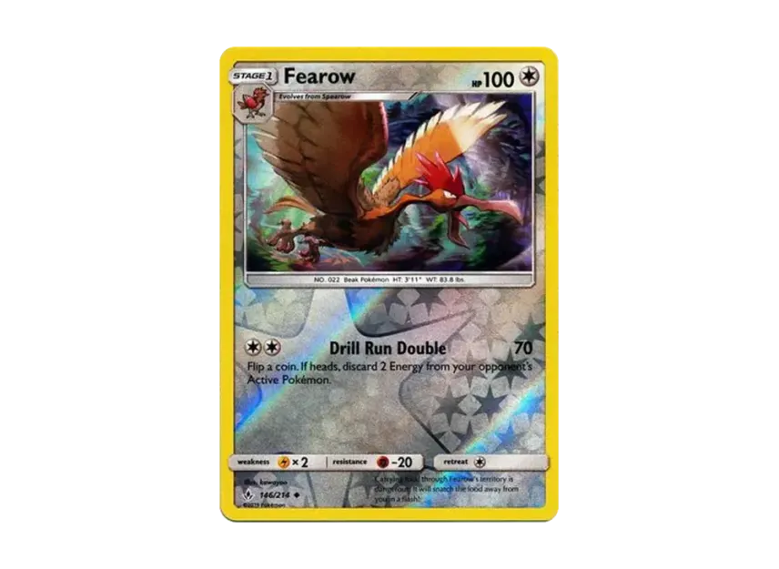 Fearow U : Reverse Holo [214-UNBROKEN-BONDS 146/214] [EN] (Sun & Moon "Unbroken Bonds")