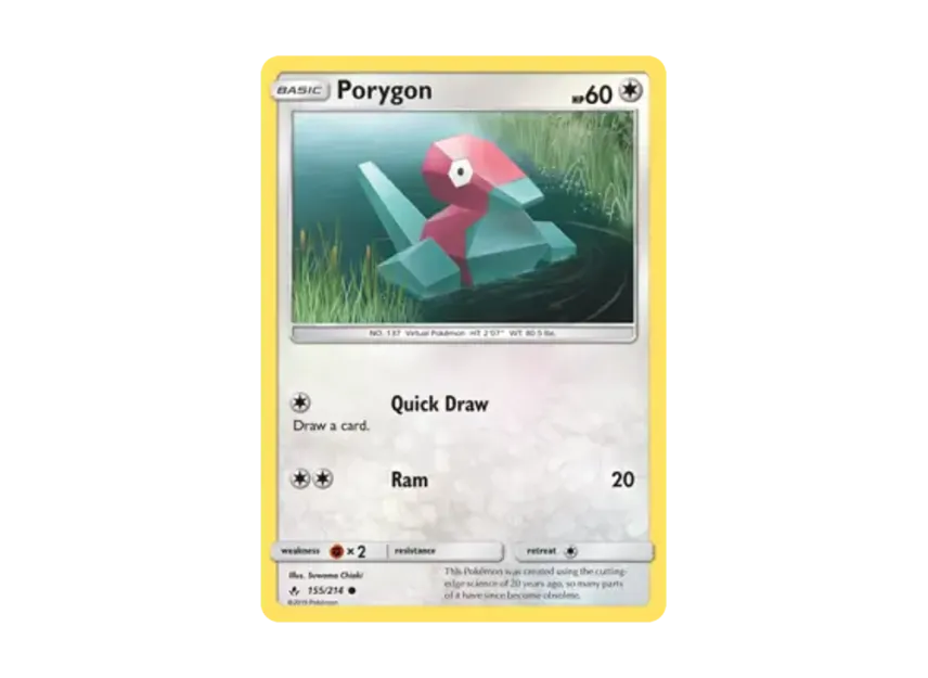 Porygon C [214-UNBROKEN-BONDS 155/214] [EN] (Sun & Moon "Unbroken Bonds")
