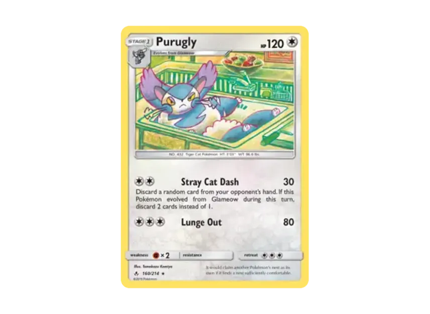 Purugly R [214-UNBROKEN-BONDS 160/214] [EN] (Sun & Moon "Unbroken Bonds")