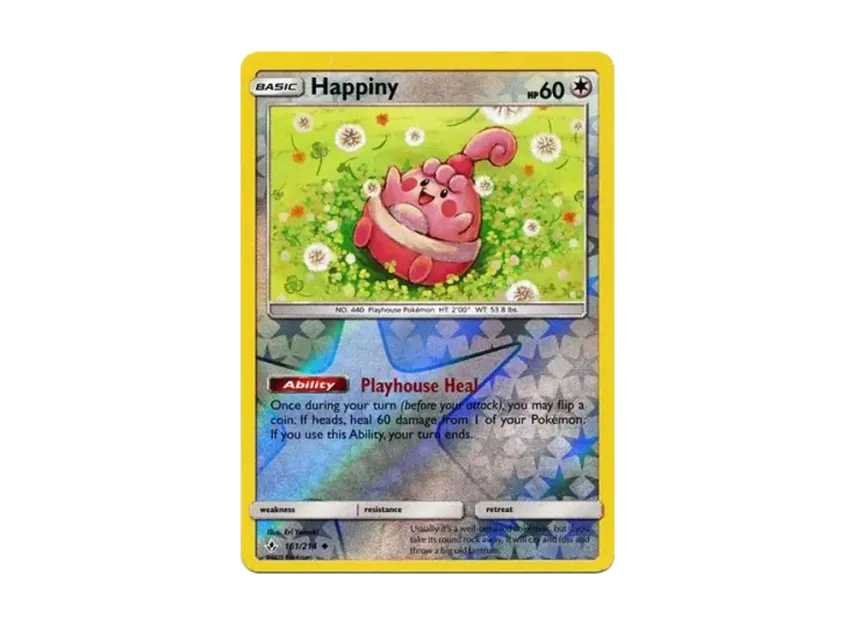 Happiny U : Reverse Holo [214-UNBROKEN-BONDS 161/214] [EN] (Sun & Moon "Unbroken Bonds")