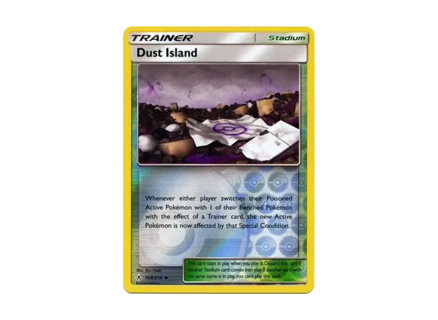 Dust Island U : Reverse Holo [214-UNBROKEN-BONDS 168/214] [EN] (Sun & Moon "Unbroken Bonds")