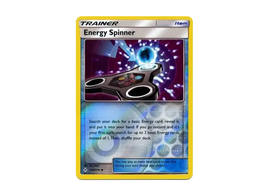 Energy Spinner U : Reverse Holo [214-UNBROKEN-BONDS 170/214] [EN] (Sun & Moon "Unbroken Bonds")