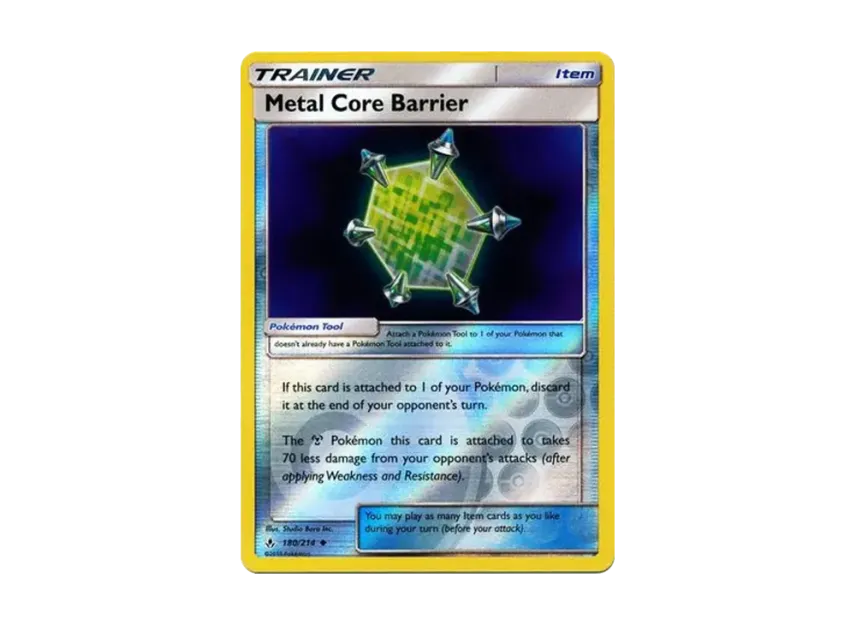 Metal Core Barrier U : Reverse Holo [214-UNBROKEN-BONDS 180/214] [EN] (Sun & Moon "Unbroken Bonds")