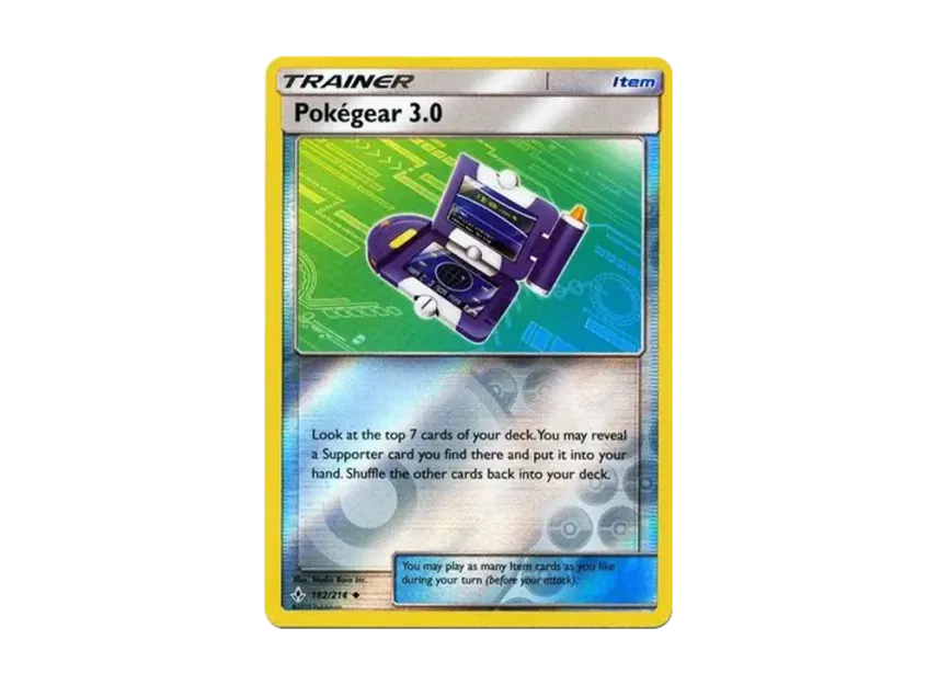 Pokegear 3.0 U : Reverse Holo [214-UNBROKEN-BONDS 182/214] [EN] (Sun & Moon "Unbroken Bonds")