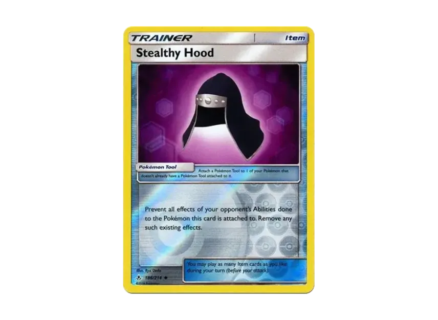 Stealthy Hood U : Reverse Holo [214-UNBROKEN-BONDS 186/214] [EN] (Sun & Moon "Unbroken Bonds")