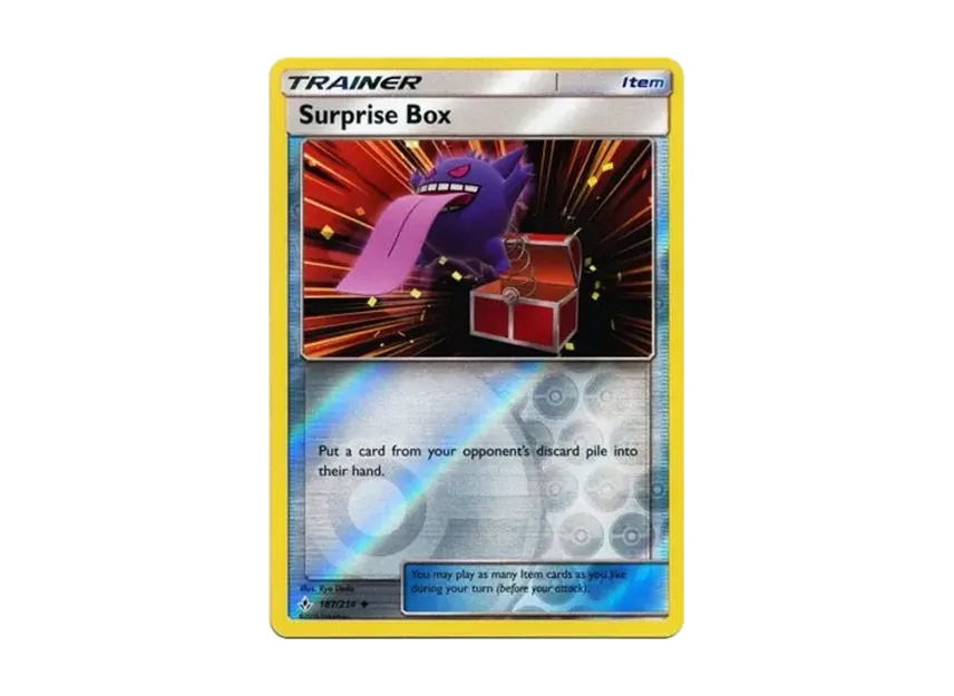 Surprise Box U : Reverse Holo [214-UNBROKEN-BONDS 187/214] [EN] (Sun & Moon "Unbroken Bonds")