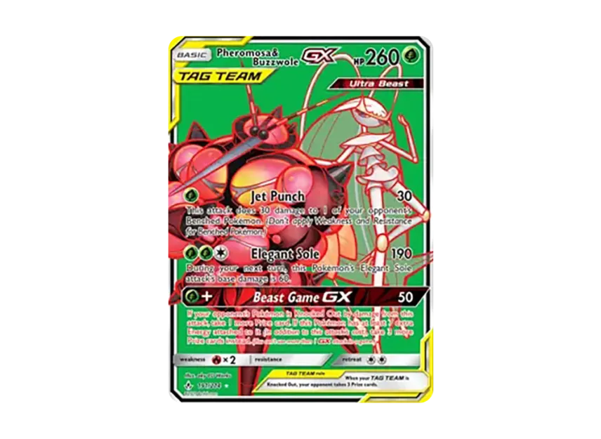 Pheromosa & Buzzwole GX UR [234-UNBROKEN-BONDS 191/234] (Sun & Moon "Unbroken Bonds")