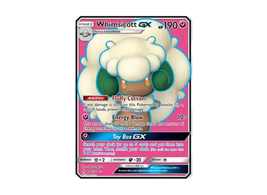 Whimsicott GX UR [234-UNBROKEN-BONDS 206/234] (Sun & Moon "Unbroken Bonds")