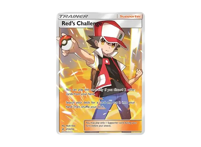 Red's Challenge UR [234-UNBROKEN-BONDS 213/234] (Sun & Moon "Unbroken Bonds")