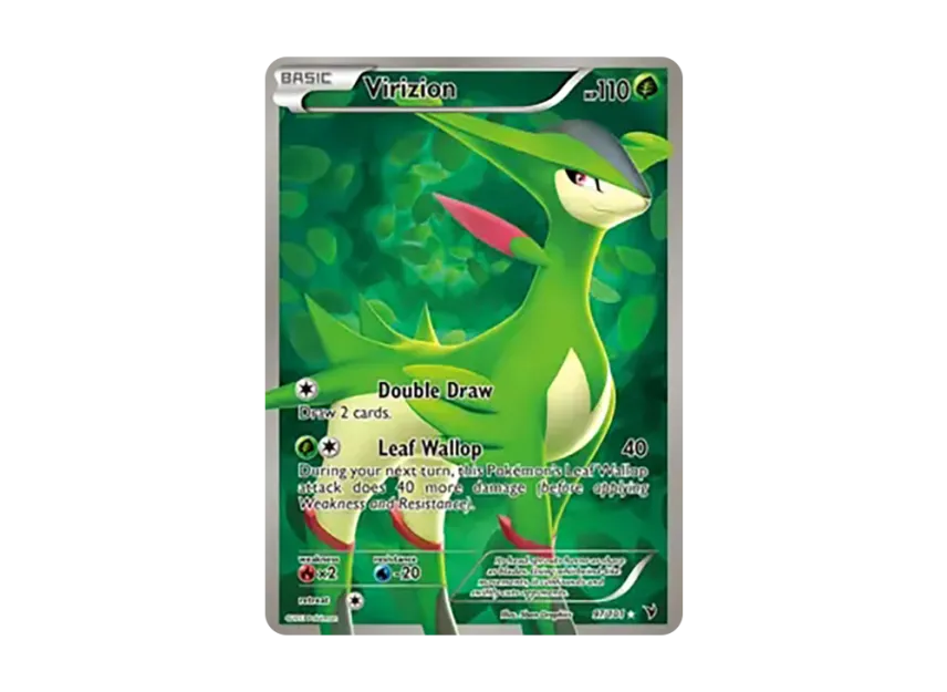 Virizion UR [101-NOBLE-VICTORIES 97/101] (Black & White "Noble Victories")