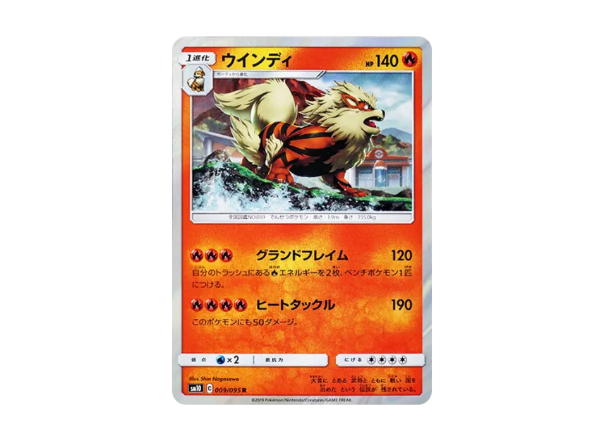 Arcanine R [SM10 009/095] (Expansion Pack "Double Blaze")