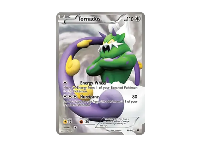 Tornadus UR [98-EMERGING-POWERS 98/98] (Black & White "Emerging Powers")