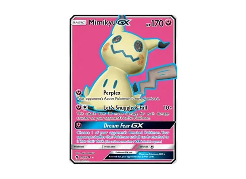 Mimikyu GX UR [214-LOST-THUNDER 206/214] (Sun & Moon "Lost Thunder")