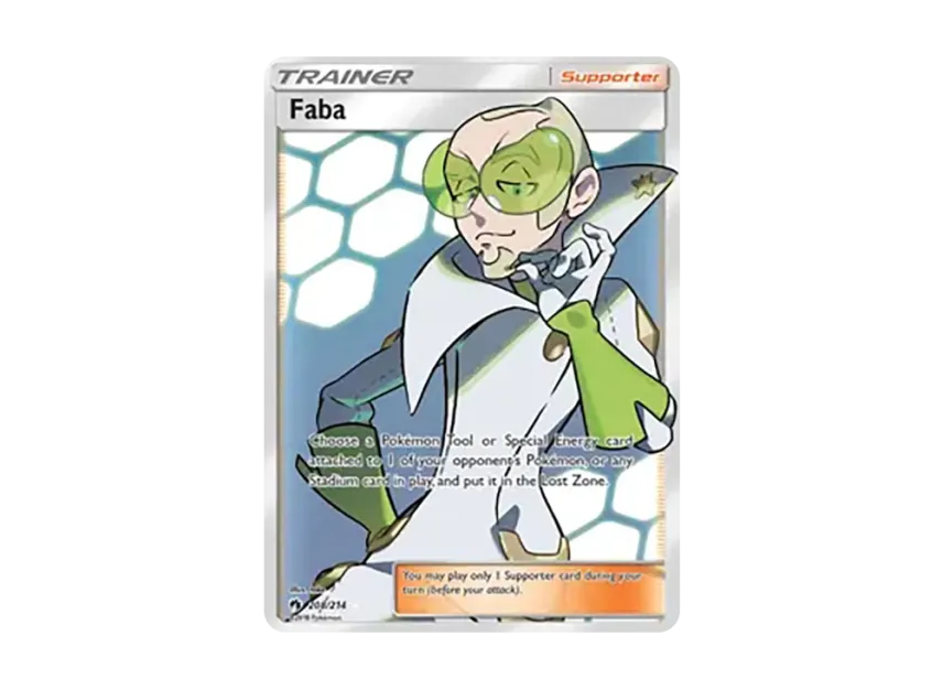 Faba UR [214-LOST-THUNDER 208/214] (Sun & Moon "Lost Thunder")