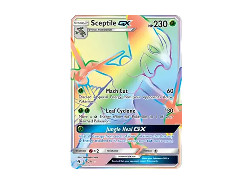 Sceptile GX RR [214-LOST-THUNDER 216/214] (Sun & Moon "Lost Thunder")